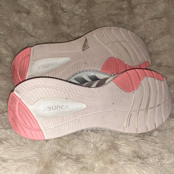 ADIDAS EDGE LUX 5 SNEAKERS WHITE RUNNING SHOES CONTOURED BOUNCE~WOMENS SIZE 8 - Picture 5 of 5